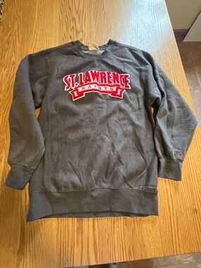 Vintage MV Sport Pro Weave St. Lawrenece Saints Sweatshirt University Size Small